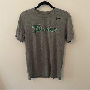 Tulane Nike dry fit t-shirt